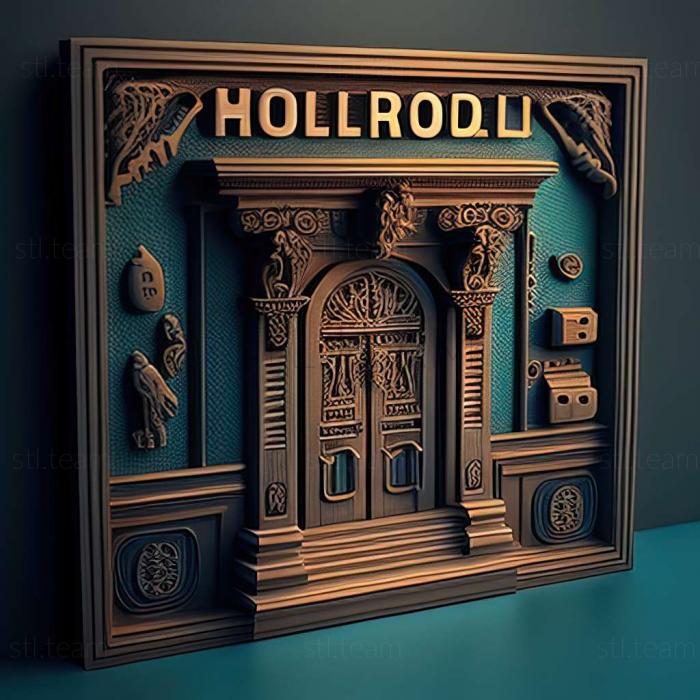 3D model Dollhouse Room 1313 game (STL)